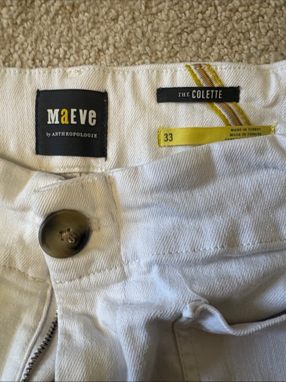 Maeve Collette wide leg crop jeans - Picture 3 of 5